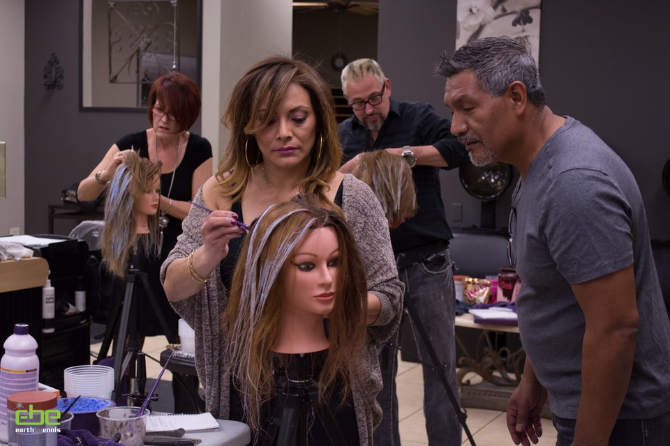 Colour Wand Balayage hair painting class